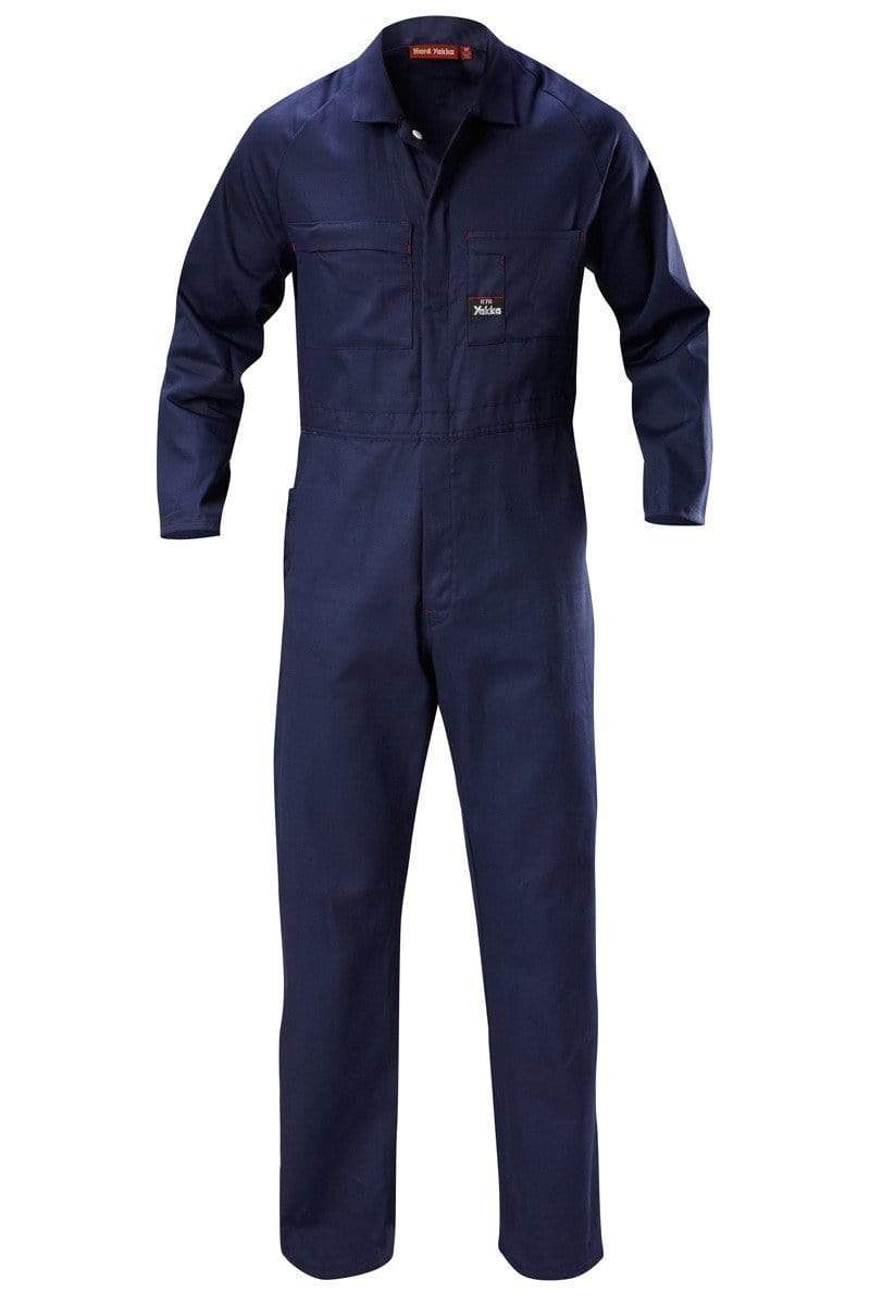 Hard Yakka Light Weight Coverall Y00030 Work Wear Hard Yakka Navy 72 R 