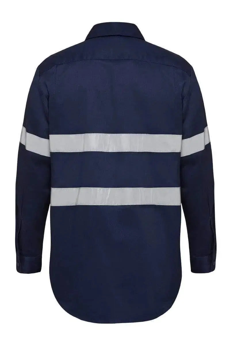 Hard Yakka Taped Long Sleeve Cotton Drill Shirt Y07227 Metro Workwear.