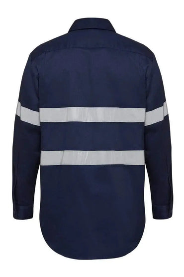 Hard Yakka Taped Long Sleeve Cotton Drill Shirt Y07227 Metro Workwear.