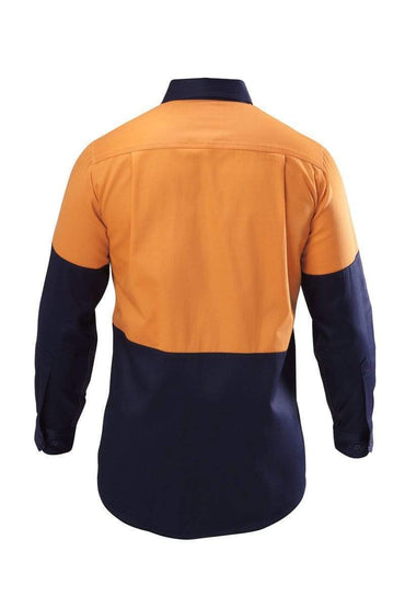 Hard Yakka Work Wear Hard Yakka SHIRT LS HV 2T Y07982