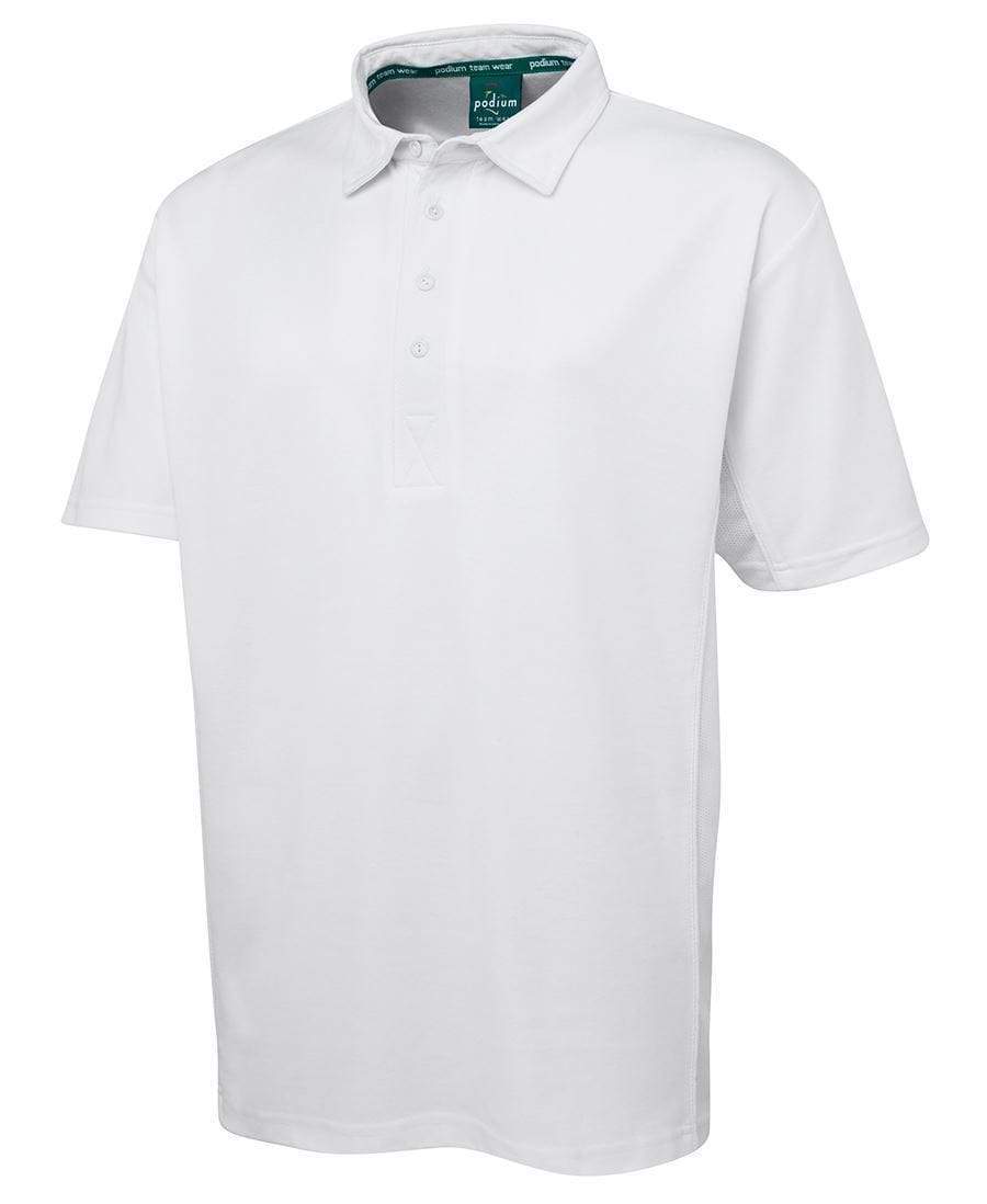 Jb's Wear Active Wear White / 12 JB'S Cool Cricket Polo 7PCPS