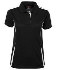 Jb's Wear Casual Wear Black/White/Grey / 18 JB'S Women’s Cool Polo 7COP1