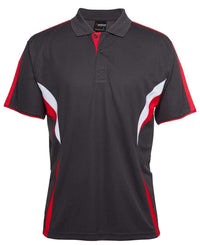 Jb's Wear Casual Wear Gunmetal/Red/White / S JB'S Cool Polo 7COP