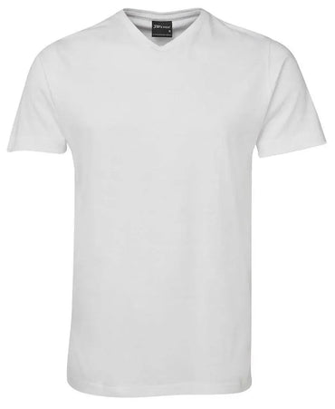 Jb's Wear Casual Wear White / S JB'S Cotton V-Neck Tee 1VT