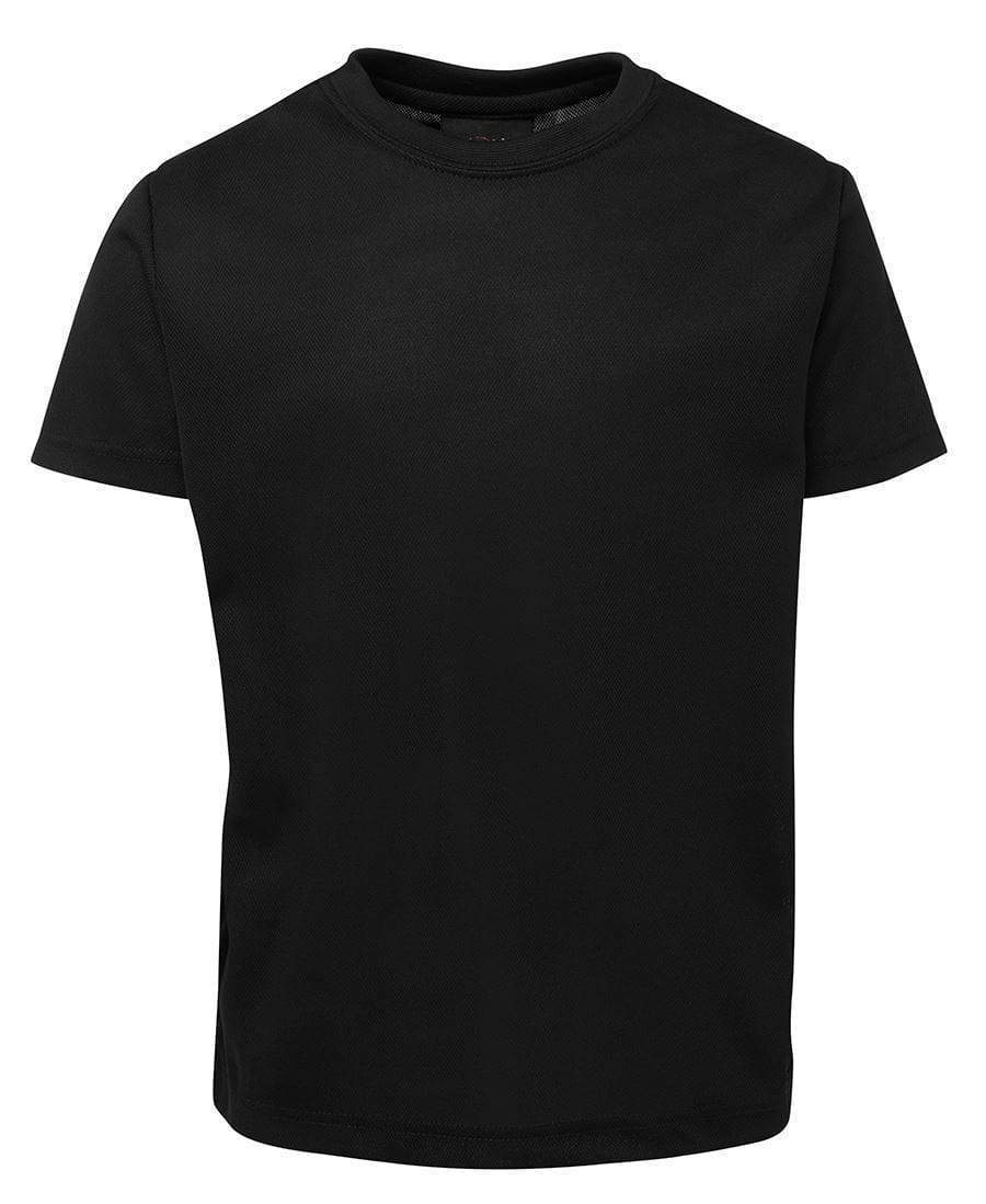 Jb's Wear Casual Wear Black / 4 JB'S Fit Poly Tee Kids & Adults 7PNFT