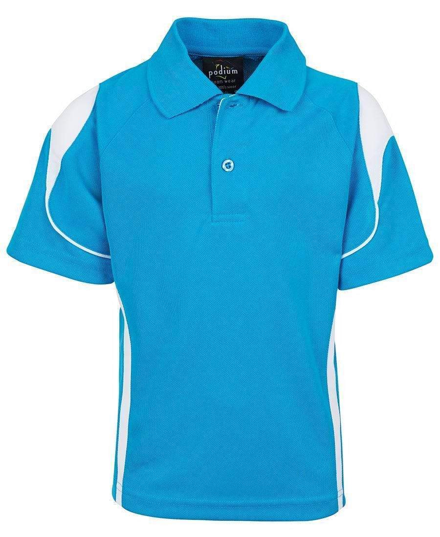 Jb's Wear Casual Wear Aqua/White / S JB'S Kid’s and Adult’s Bell Polo 7BEL