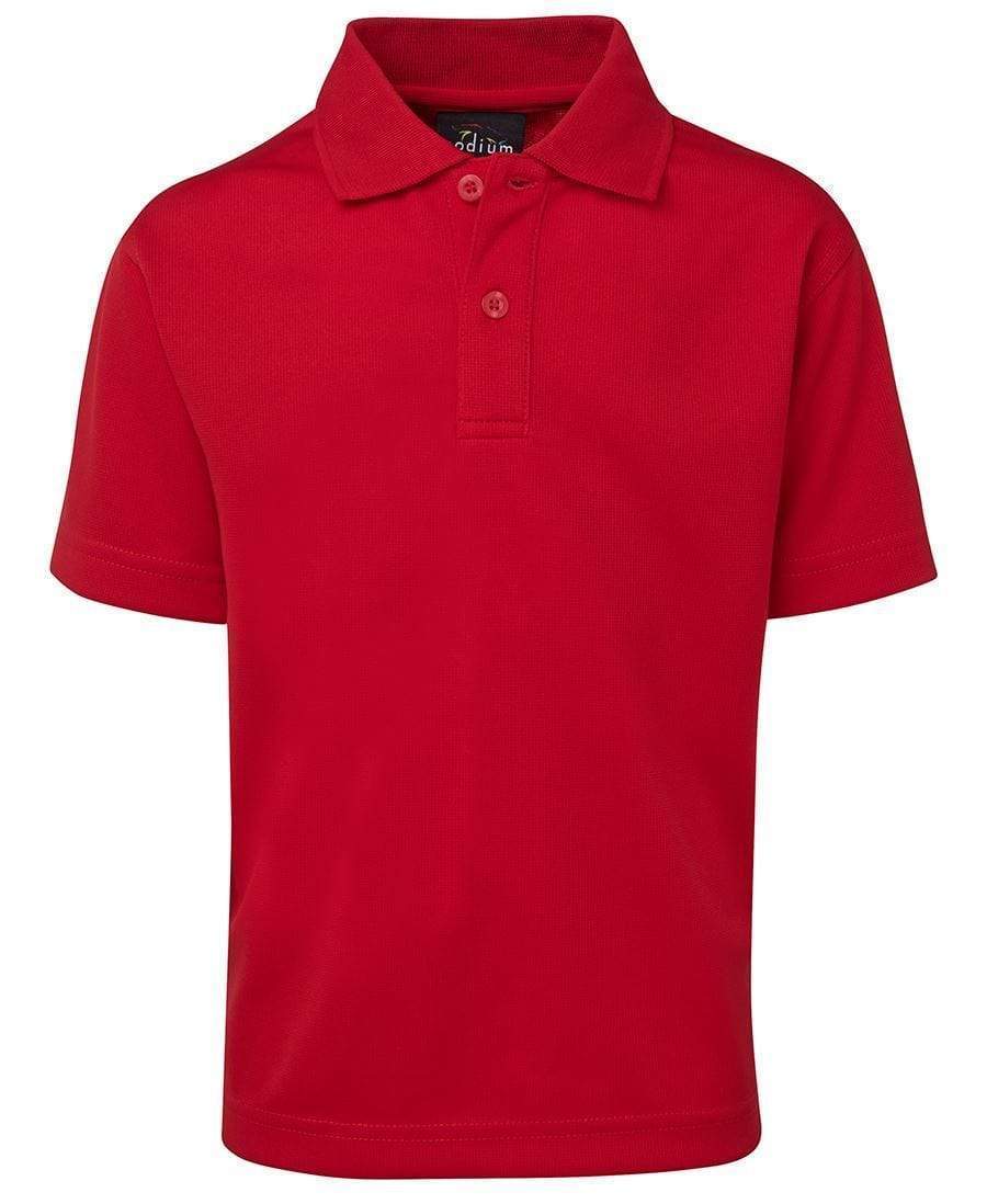 Jb's Wear Casual Wear Red / 4 JB'S Kid’s Short Sleeve Poly Polo 7KSP