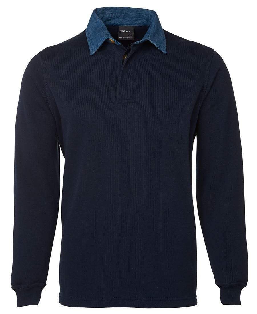 Jb's Wear Casual Wear Navy/Denim / S JB'S Polyester Cotton Rugby