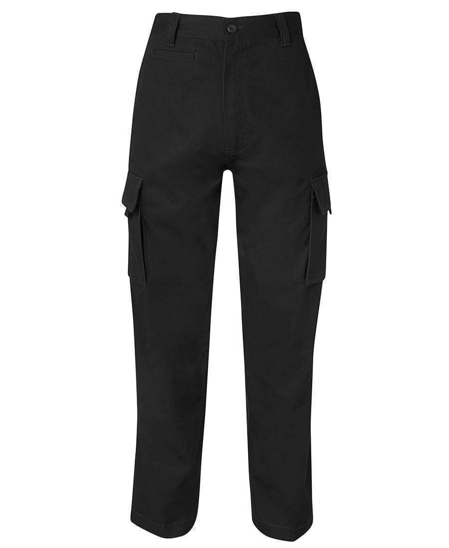 Jb's Wear Work Wear 87 / Black Adults and Kids Mercerised Work Cargo Pant 6MP