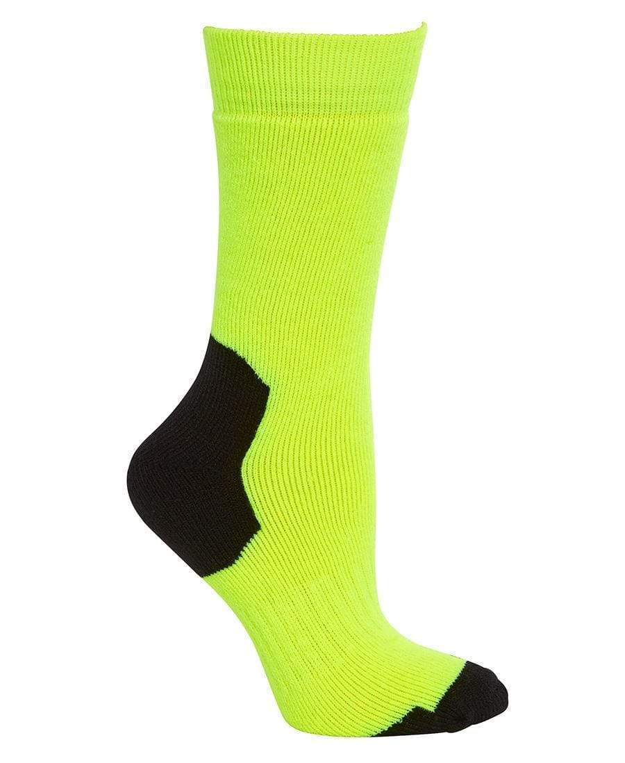 Jb's Wear Work Wear Lime/Black / Regular JB'S Acrylic Work Socks (3 Pack) 6WWSA