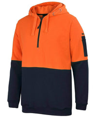 JB'S Wear Work Wear JB's half zip fleecy hoodie 6HVHZ