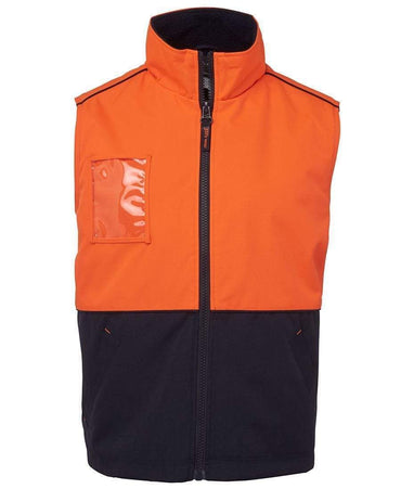 Jb's Wear Work Wear Orange/Navy / S JB'S Hi-Vis A.T. Vest 6HVAV