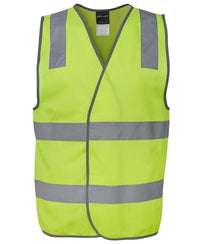 Jb's Wear Work Wear Lime / S JB'S Hi-Vis Safety Vest 6DNSV