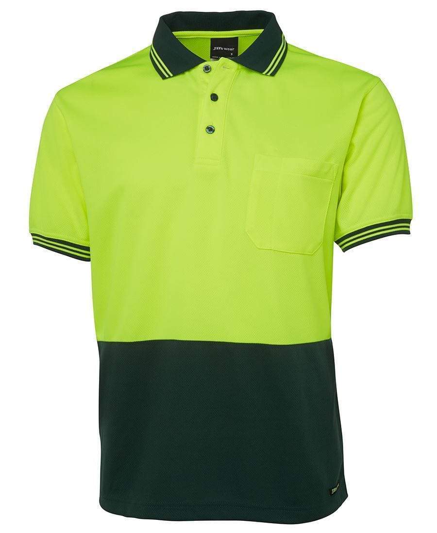 JB'S Hi-Vis Short Sleeve Traditional Polo 6HVPS.