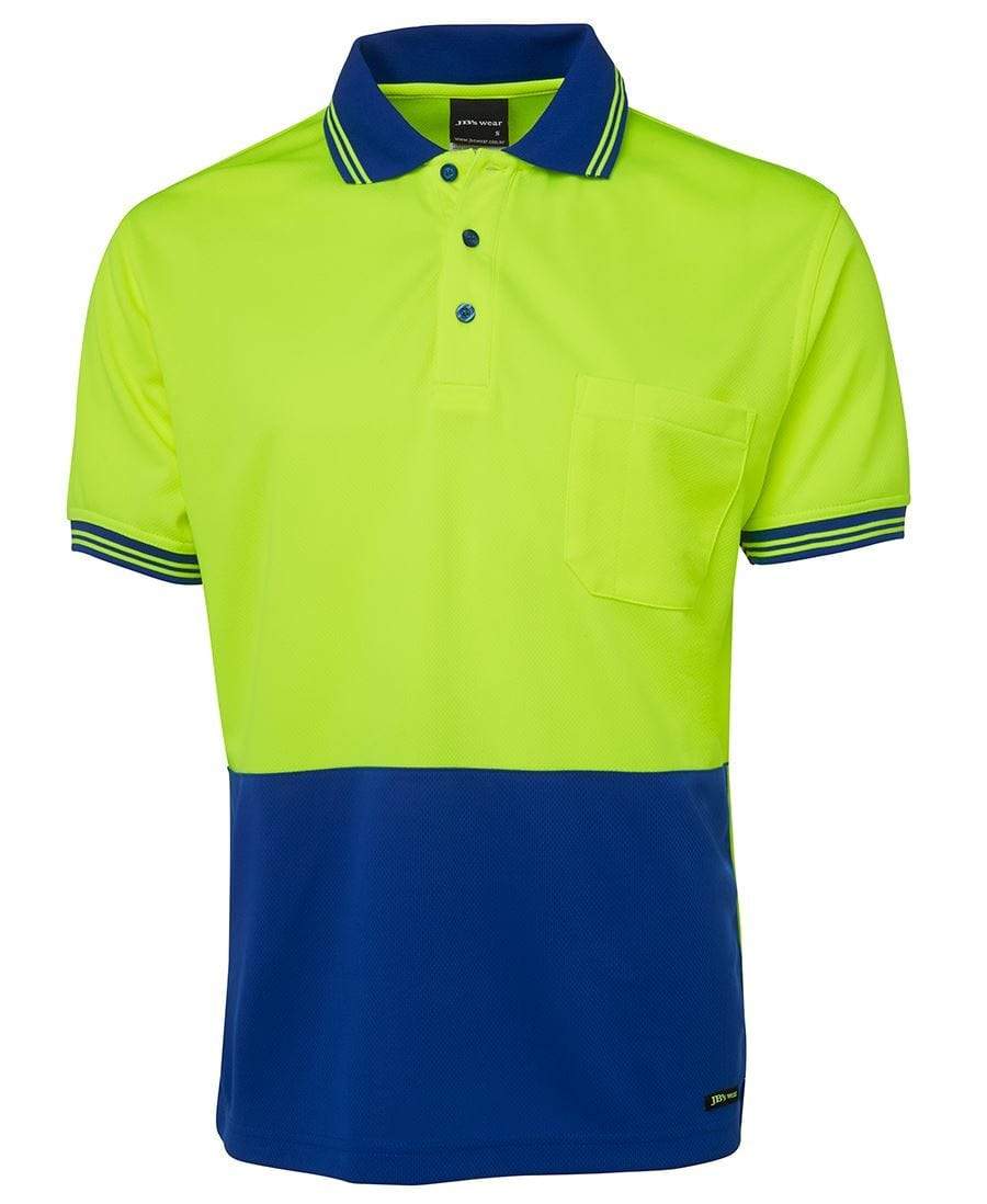 JB'S Hi-Vis Short Sleeve Traditional Polo 6HVPS.