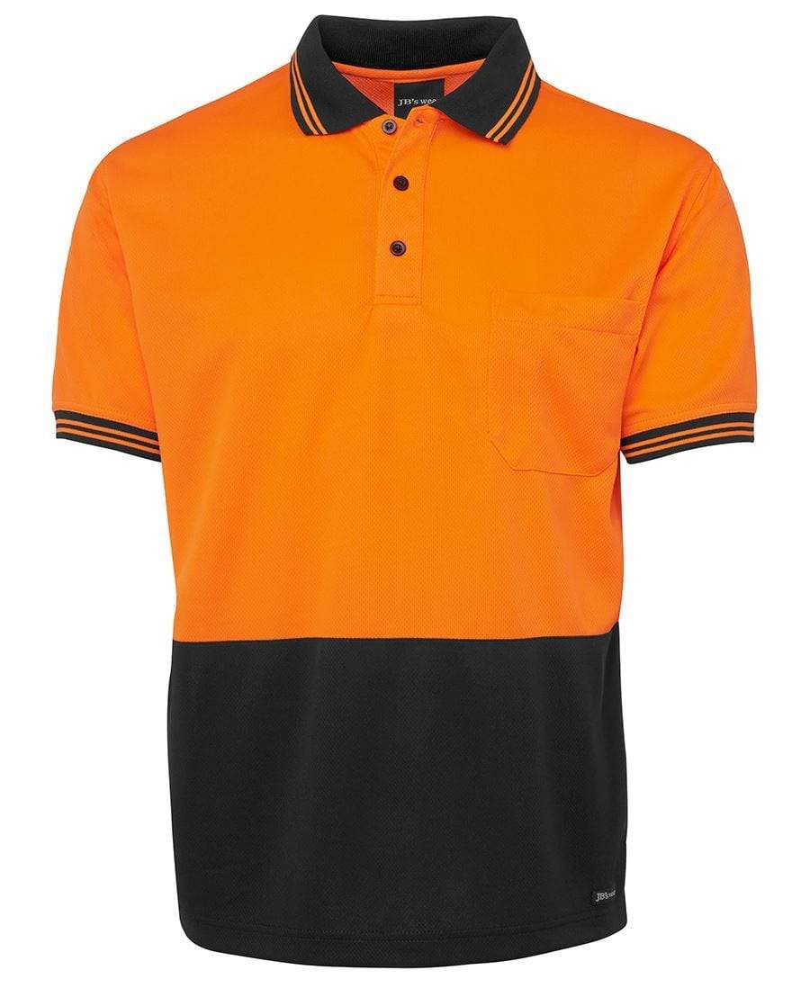 JB'S Hi-Vis Short Sleeve Traditional Polo 6HVPS.