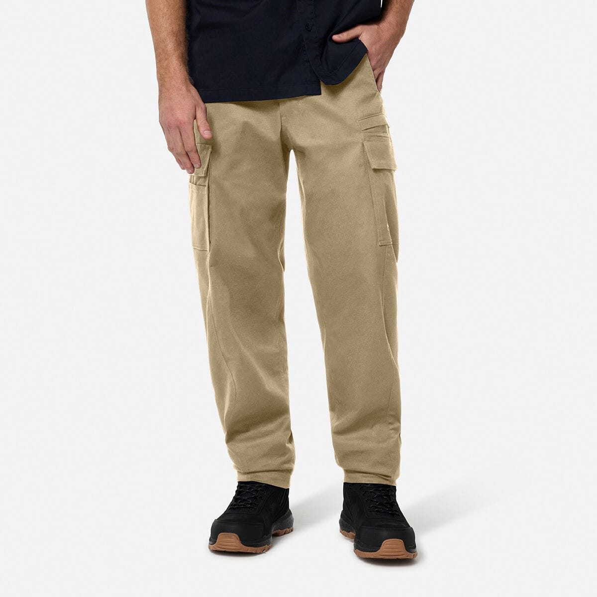 KingGee Tradeform Cargo Pant K13028 Khaki front