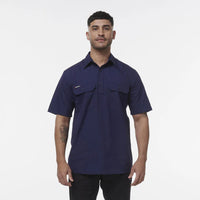 KingGee Workcool Vented Closed Front Short Sleeve Shirt K14032