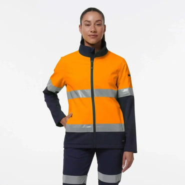 Kinggee Women's Taped Softshell Jacket K45007 
