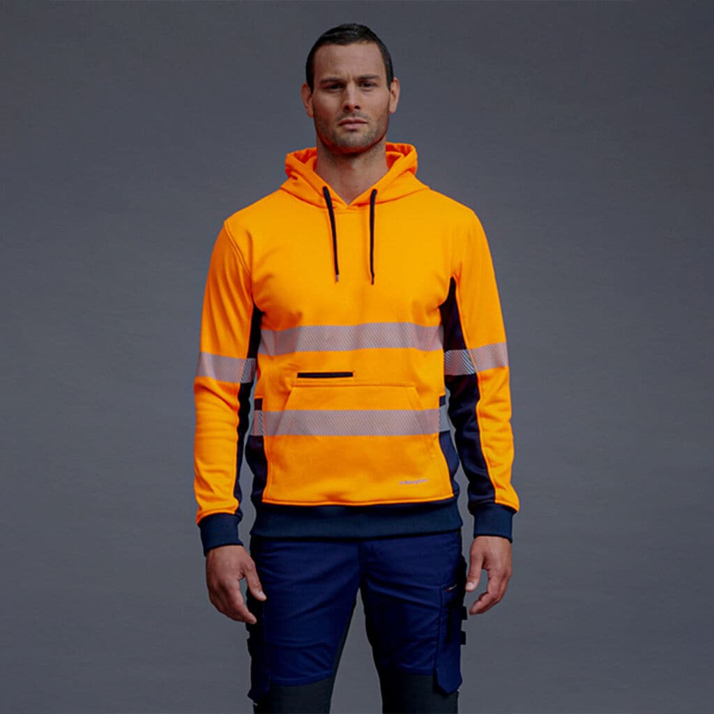 KingGee Hi Vis Reflective Pull Over Hoodie  K55054