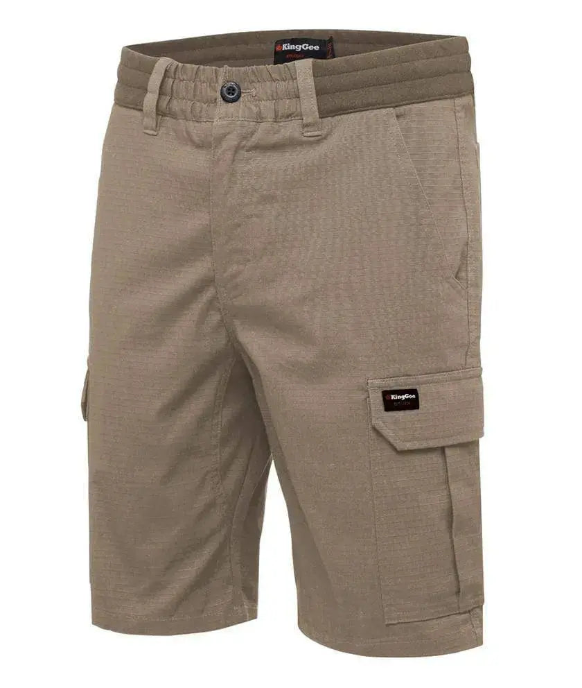KingGee Rib Comfort Waist Short K17007 Metro Workwear.