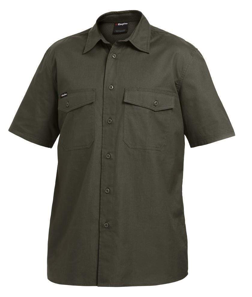 KingGee Work Wear Green / 2XS KingGee Workcool 2 Shirt S/S K14825