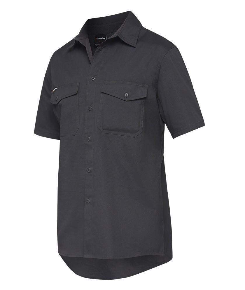 KingGee Work Wear Charcoal / 2XS KingGee Workcool 2 Shirt S/S K14825