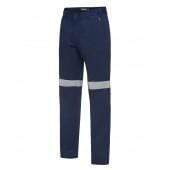 KingGee Work Wear Navy / 77R KingGee Reflective Drill Pants K53020