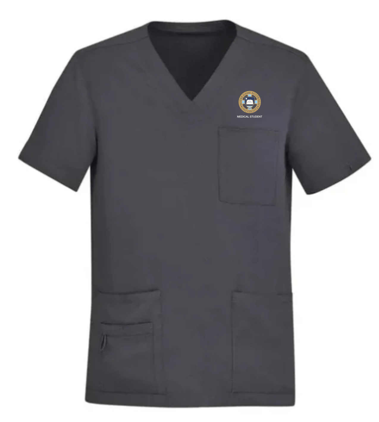 UNDA NSW Men's Avery V-Neck Nurse Scrub Top UNDAT945MS*