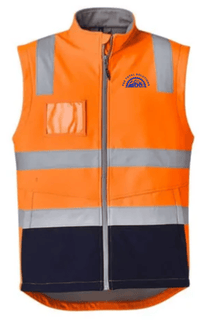 P&E Unisex Hi-Vis Softshell Vest PET426