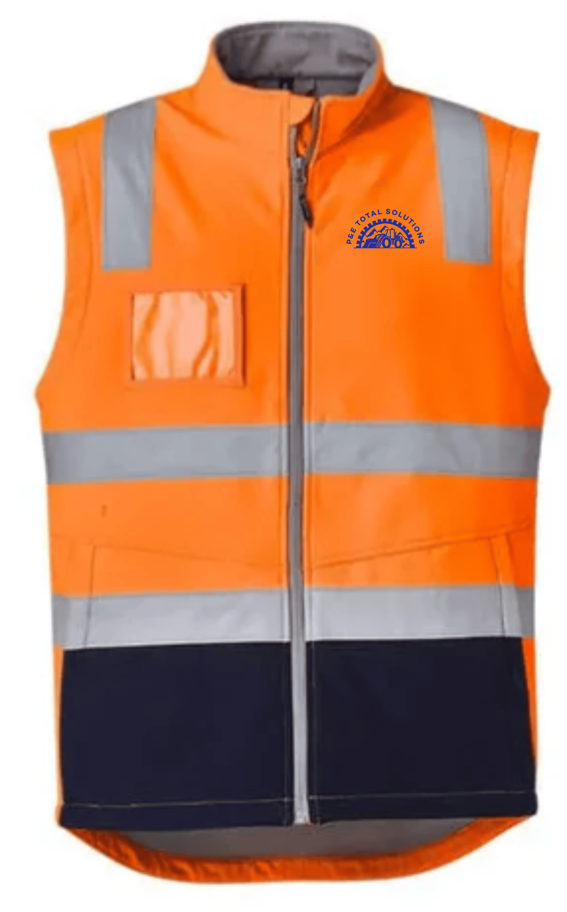 P&E Unisex Hi-Vis Softshell Vest PET426