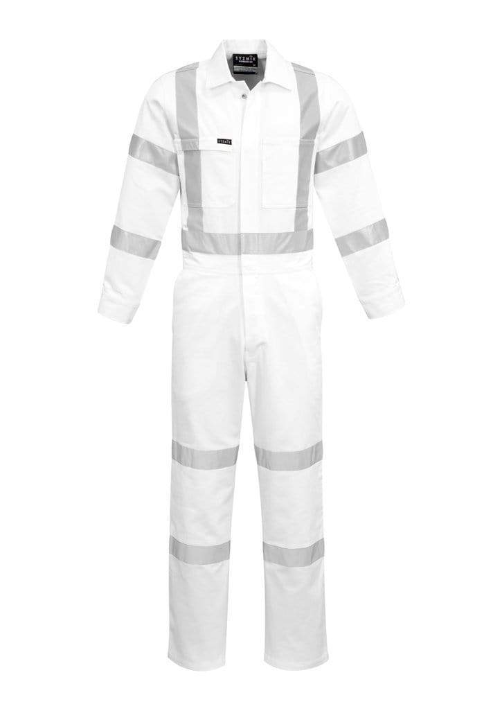 SYZMIK Men’s Bio Motion X Back Overall ZC620 Work Wear Syzmik White 77 