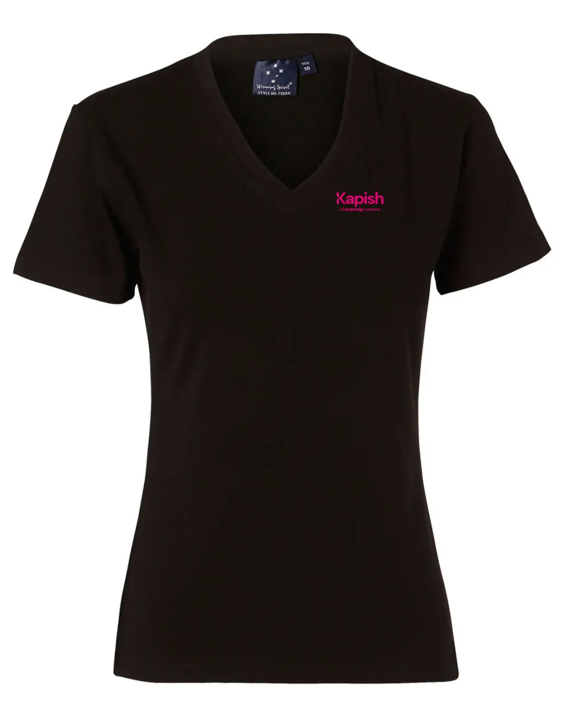 Kapish Staff Ladies V-neck Tee TS04A Kapish