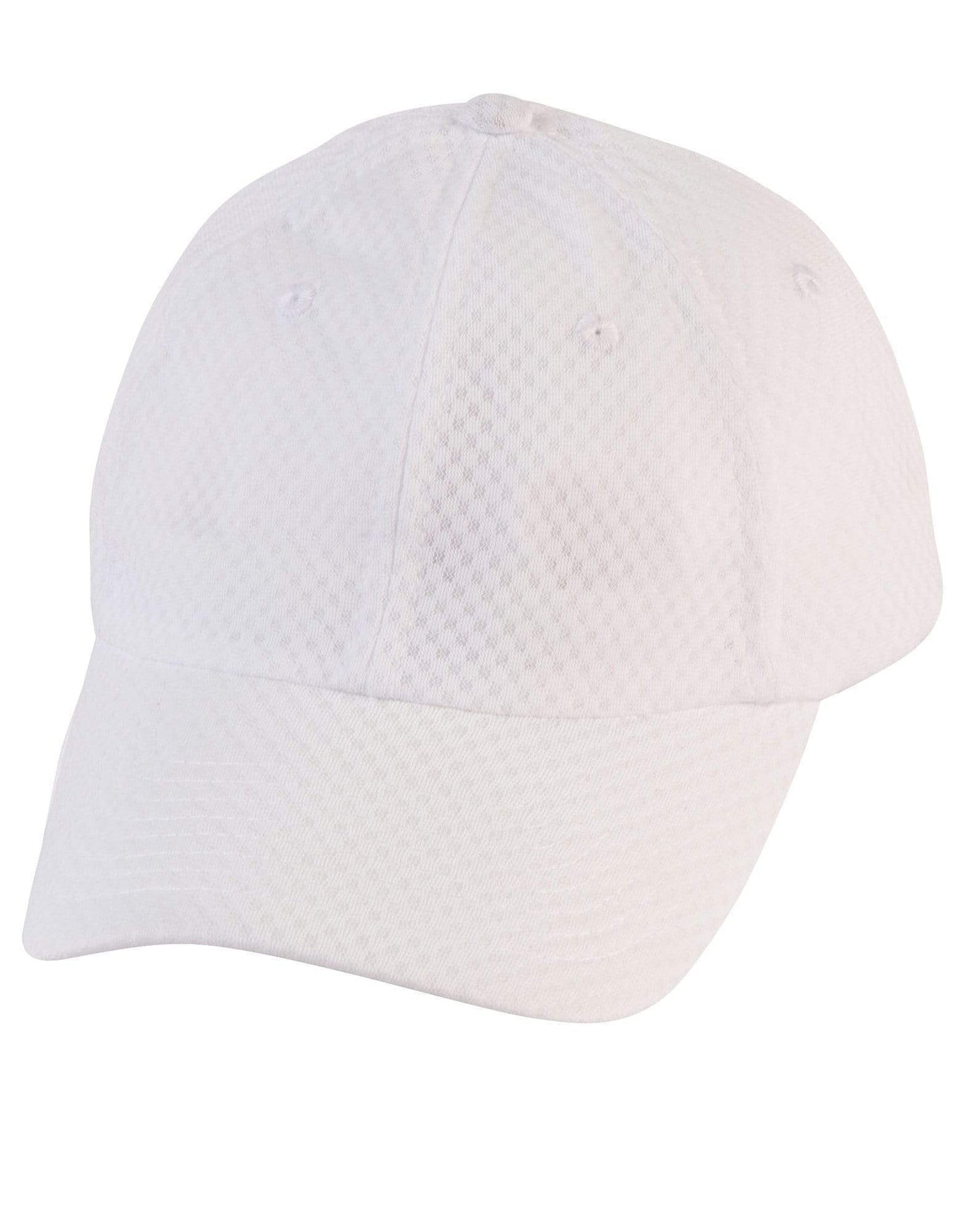 Athletic Mesh Cap CH20 Active Wear Winning Spirit White One size 