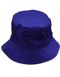 Bucket Hat With Toggle H1034 Active Wear Winning Spirit Royal S/M 