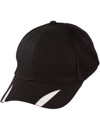 Contrast Peak Trim Cap Ch41 Active Wear Winning Spirit Black/White One size 