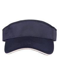 Contrast Sandwich Visor Ch49 Active Wear Winning Spirit Navy/Stone One size 