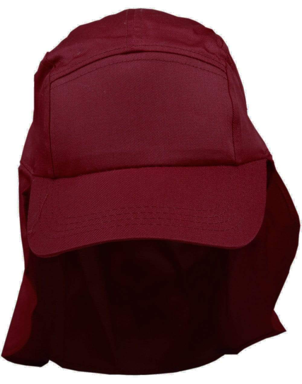 Kids Poly Cotton Legionnaire H1025 Active Wear Winning Spirit Maroon One size 