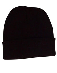 Roll Up Acrylic Beanie Ch28 Metro Workwear.