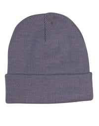Roll Up Acrylic Beanie Ch28 Metro Workwear.