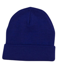 Roll Up Acrylic Beanie Ch28 Metro Workwear.