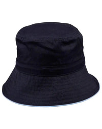 Sandwich Bucket Hat With Toggle H1033 Metro Workwear.