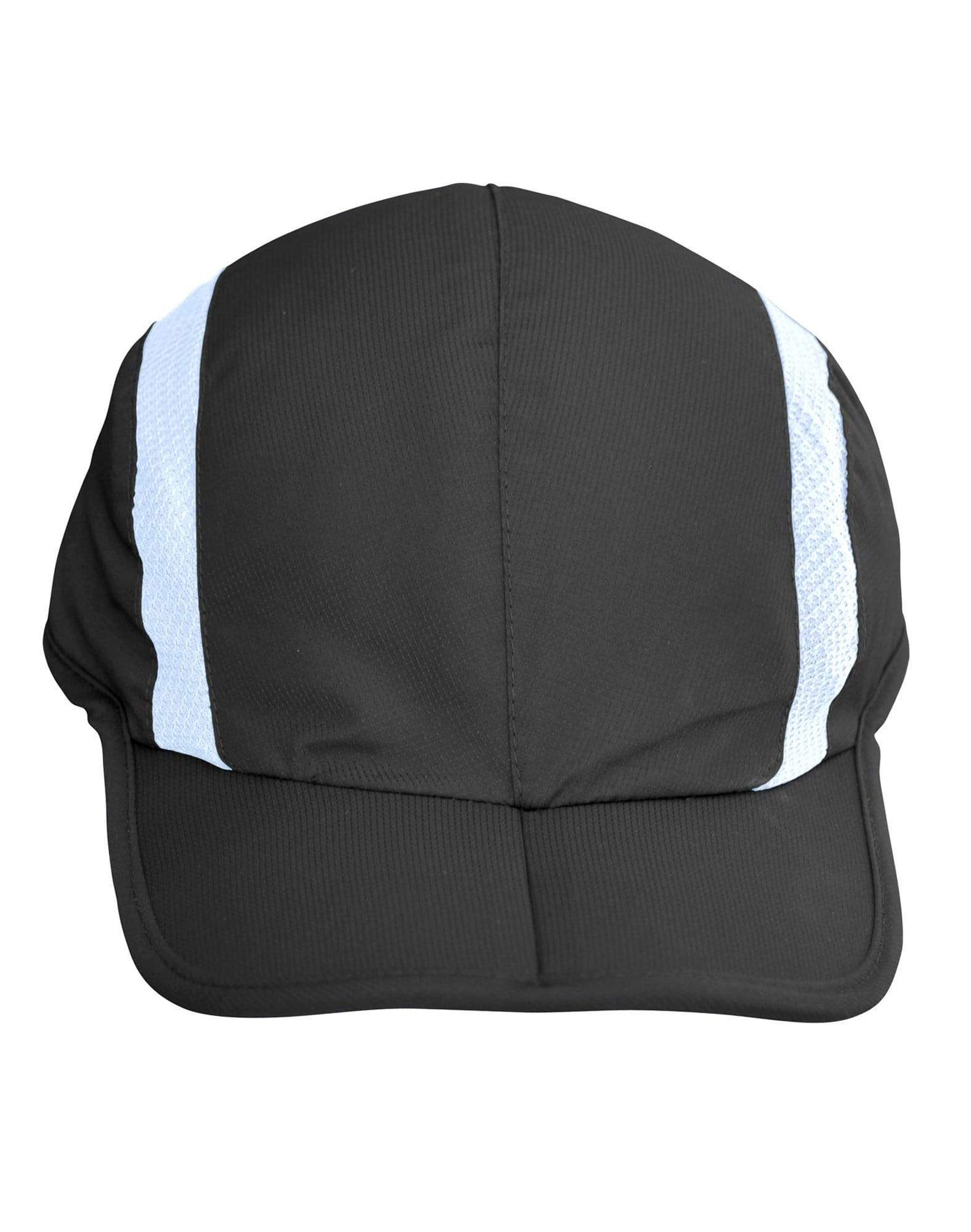 Sprint Foldable Cap Ch47 Active Wear Winning Spirit Black/ White One size 