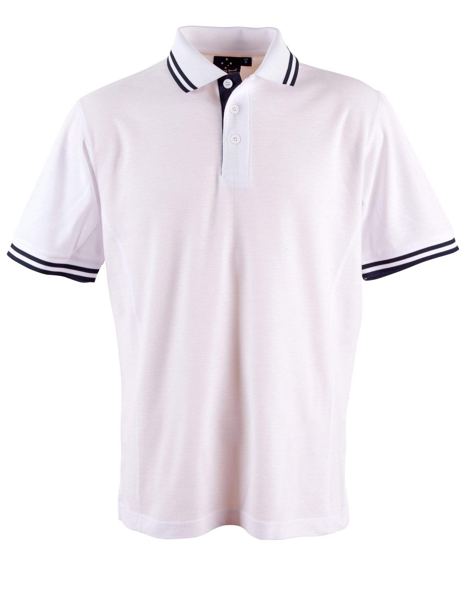 Grace Polo Men's Ps65 Casual Wear Winning Spirit White/ Navy S 