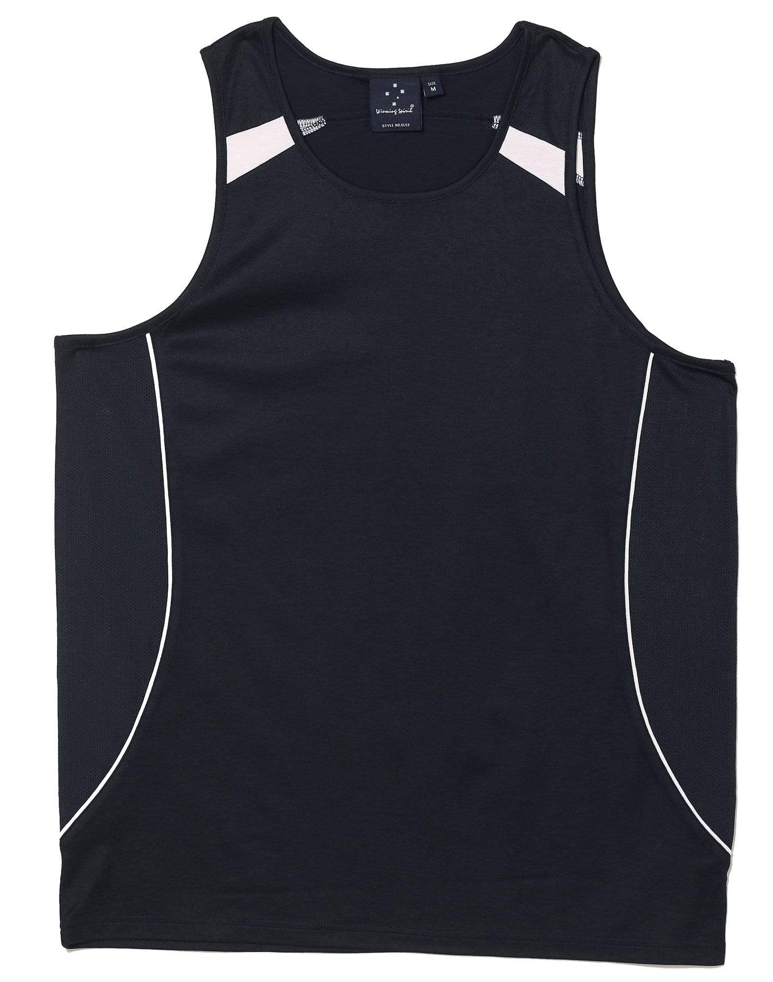 Legend Singlet Men's Sl53 Casual Wear Winning Spirit Navy/White XS 