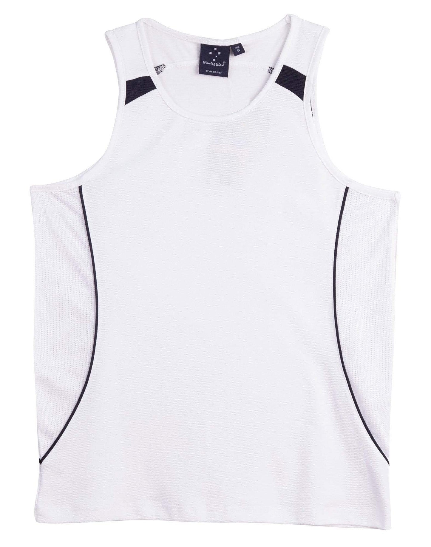 Legend Singlet Men's Sl53 Casual Wear Winning Spirit White/Navy XS 