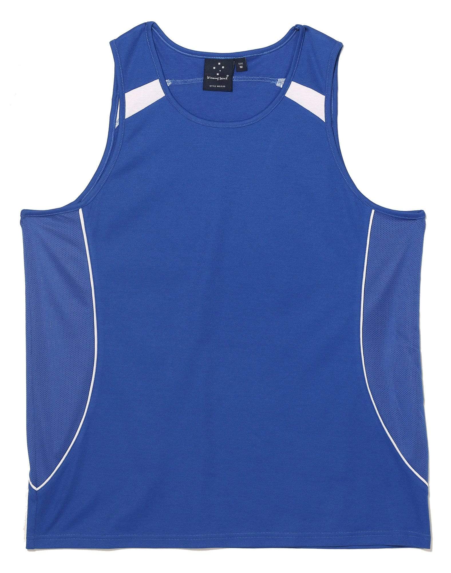 Legend Singlet Men's Sl53 Casual Wear Winning Spirit Royal/White XS 