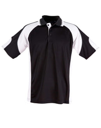 Winning Spirit Alliance Polo Kids Ps61k Casual Wear Winning Spirit Black/White 6K 