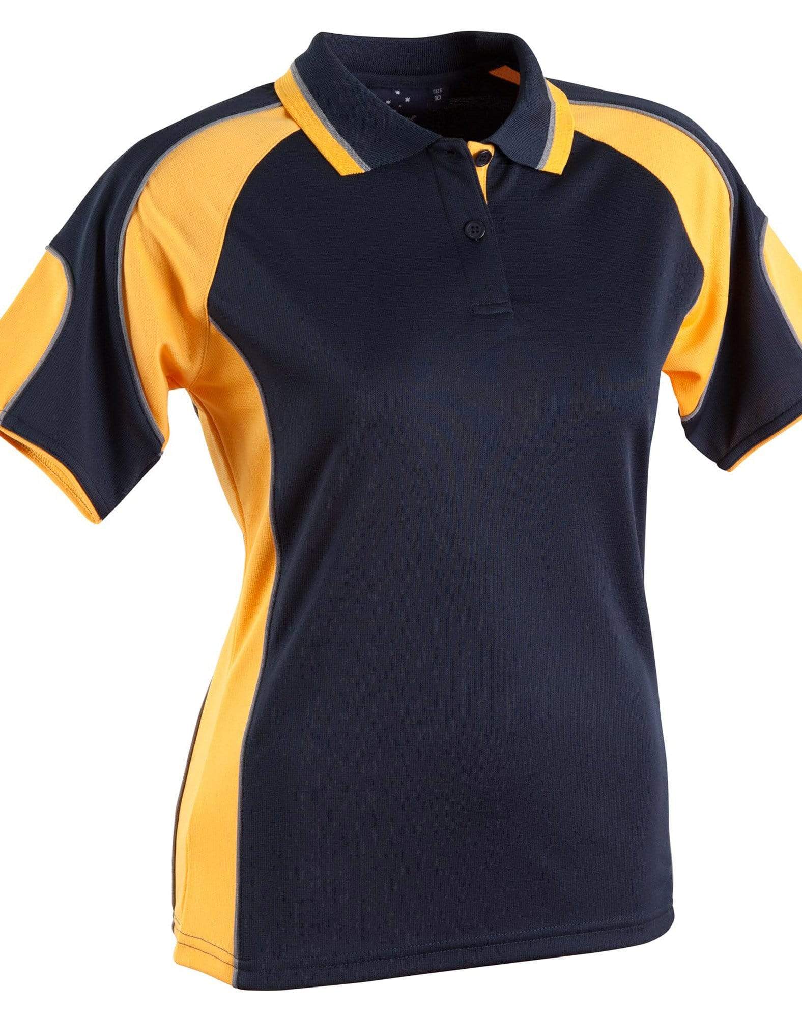 Winning Spirit Alliance Polo Ladies Ps62 Casual Wear Winning Spirit Navy/Gold 8 