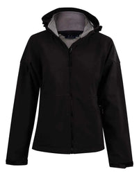 Winning Spirit Aspen Softshell Hood Jacket Ladies' Jk34 Metro Workwear.